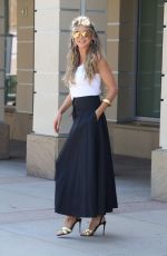 HEIDI KLUM Arrives at AGT Studio in Pasadena 09/12/2024