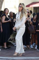 HEIDI KLUM Arrives at AGT Taping in Pasadena 09/04/2024