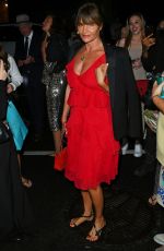 HELENA CHRISTENSEN Arrives at Electric Lady Studios in New York City 09/07/2024
