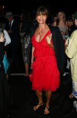 HELENA CHRISTENSEN Arrives at Electric Lady Studios in New York City 09/07/2024