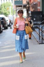 HELENA CHRISTENSEN Out and About in New York 09/09/2024