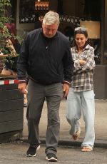 HILARIA and Alec BALDWIN Out in Manhattan 09/16/2024