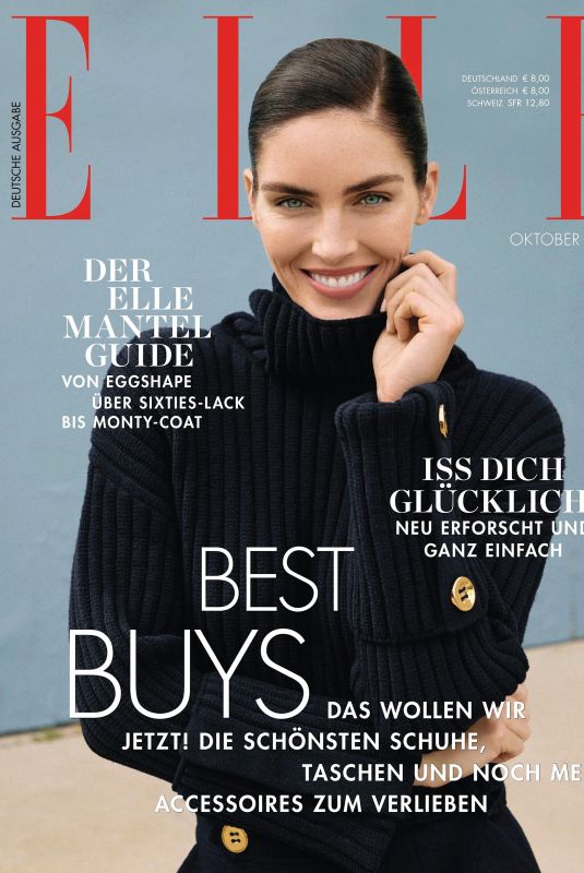 HILARY RHODA in Elle Germany, October 2024