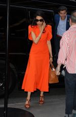HUMA ABEDIN Arrives at Rockefeller Center in New York 09/20/2024