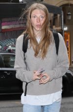 HUNTER SCHAFER Arrives in Paris for Fashion Week 09/24/2024