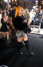 ICE SPICE Arrives at Luar Show at New York Fashion Week 09/10/2024