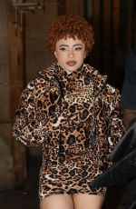 ICE SPICE Arrives at Vetements Party at Costes in Paris 09/27/2024