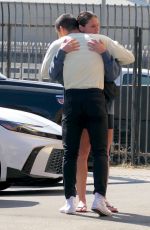ILONA MAHER and Alan Bersten Arrives at Rehearsal Session in Los Angeles 09/27/2024