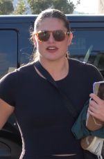ILONA MAHER Arrives at Dancing With The Stars Rehearsals in Los Angeles 09/19/2024