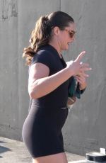 ILONA MAHER Arrives at Dancing With The Stars Rehearsals in Los Angeles 09/19/2024
