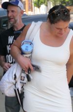 ILONA MAHER Arrives at DWTS Rehearsals in Los Angeles 09/13/2024