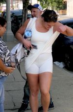 ILONA MAHER Arrives at DWTS Rehearsals in Los Angeles 09/13/2024