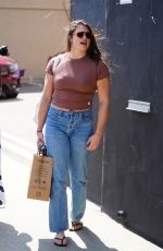 ILONA MAHER Arrives for Another Day of Rehearsals at DWTS Studios in Los Angeles 09/20/2024