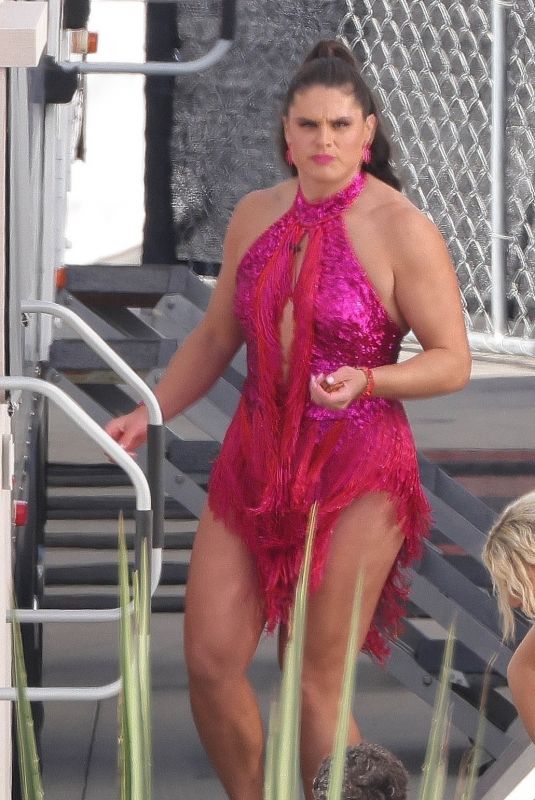 ILONA MAHER at Dancing With The Stars Behind the Scenes in Los Angeles 09/17/2024