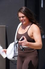 ILONA MAHER Leaves Dancing With The Stars Rehearsals in Los Angeles 09/18/2024