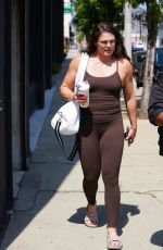 ILONA MAHER Leaves Dancing With The Stars Rehearsals in Los Angeles 09/18/2024