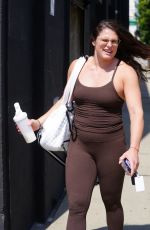 ILONA MAHER Leaves Dancing With The Stars Rehearsals in Los Angeles 09/18/2024