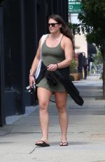 ILONA MAHER Leaves Dancing with the Stars Studio in Los Angeles 09/07/2024