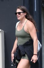ILONA MAHER Leaves Dancing with the Stars Studio in Los Angeles 09/07/2024