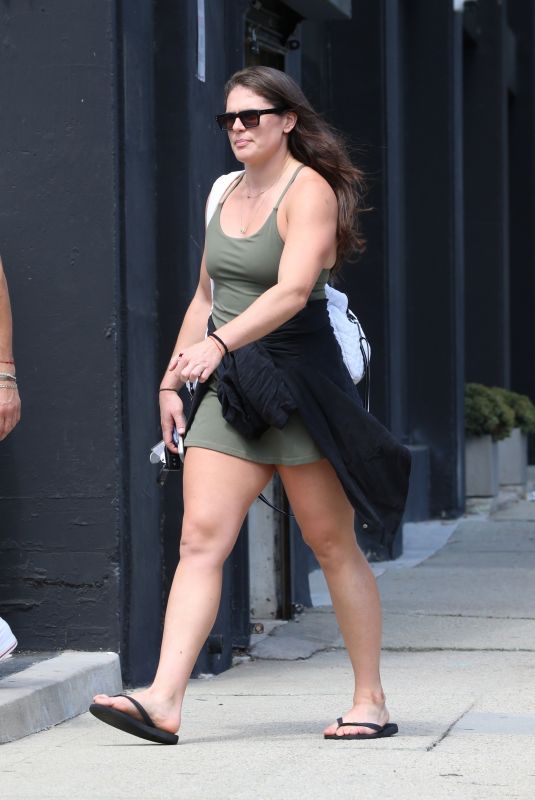 ILONA MAHER Leaves Dancing with the Stars Studio in Los Angeles 09/07/2024