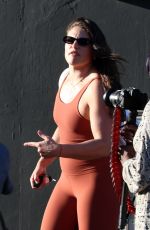 ILONA MAHER Leaves DWTS Rehearsals in Los Angeles 09/25/2024