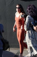 ILONA MAHER Leaves DWTS Rehearsals in Los Angeles 09/25/2024