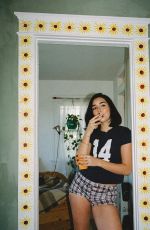 INDIANA MASSARA at a Photoshoot, September 2024