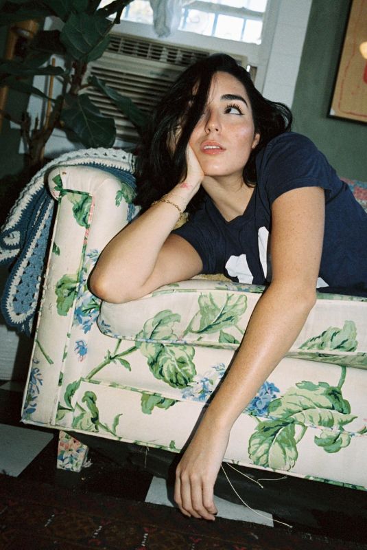 INDIANA MASSARA at a Photoshoot, September 2024