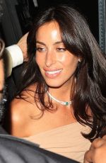 INES DE RAMON and Brad Pitt Leaves Wolfs Premiere Afterparty in Los Angeles 09/18/2024