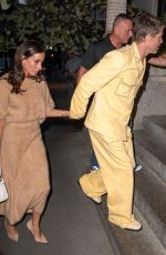INES DE RAMON Out for Dinner at Sistina in New York 09/09/2024