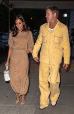 INES DE RAMON Out for Dinner at Sistina in New York 09/09/2024