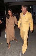 INES DE RAMON Out for Dinner at Sistina in New York 09/09/2024