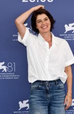 IRENE JACOB at Leurs Enfants Apres Eux Photocall at 81st Venice International Film Festival 08/31/2024
