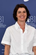 IRENE JACOB at Leurs Enfants Apres Eux Photocall at 81st Venice International Film Festival 08/31/2024