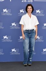 IRENE JACOB at Leurs Enfants Apres Eux Photocall at 81st Venice International Film Festival 08/31/2024