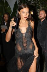 IRINA SHAYK Arrives at Vogue Italia 60th Anniversary X Ray-Ban Event at Milan Fashion Week 09/18/2024