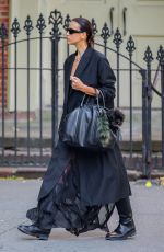 IRINA SHAYK Out and About in New York 09/10/2024