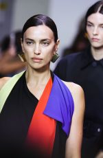 IRINA SHAYK Walks Runway at Missoni Fashion Show at Milan Fashion Week 09/20/2024