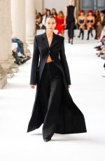 IRINA SHAYK Walks Runway at Sportmax Fashion Show at Milan Fashion Week 09/20/2024