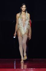 IRNA SHAYK Walks Mowalola SS25 Satwalk at Magazine London in London 09/16/2024