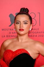 ISABELA MERCED at Armani Beauty Dinner Photocall at 81st Venice International Film Festival 08/31/2024