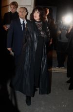 ISABELLE ADJANI Arrives at Messika Show at Paris Fashion Week 09/26/2024