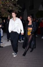JACKIE APOSTEL Out for Dinner in Paris 09/28/2024