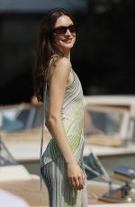 JACQUELYN JABLONSKI Arrives at Hotel Excelsior at 81st Venice International Film Festival 09/02/2024