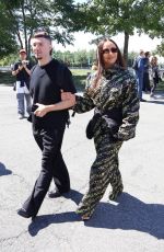 JADE THIRLWALL Arrives at Off-White Show at New York Fashion Week 09/08/2024