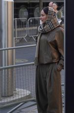 JADE THIRLWALL Leaves Burberry Fashion Show in London 09/16/2024