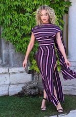 JASMINE SANDERS Arrives at Hotel Excelsior at 81st Venice Film Festival 09/04/2024