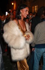 JASMINE TOOKES Arrives at YSL Fashion Show After-party in Paris 09/24/2024