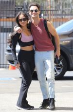 JENN TRAN and Sasha Farber Leaves Dance Practice in Los Angeles 09/29/2024