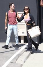 JENN TRAN and Sasha Farber Leaves Dance Practice in Los Angeles 09/29/2024